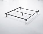 Frames and Rails Metallic Queen Bolt on Bed Frame - B100-31 - Gate Furniture