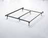 Frames and Rails Metallic Queen/King/California King Bolt on Bed Frame - B100-66 - Gate Furniture