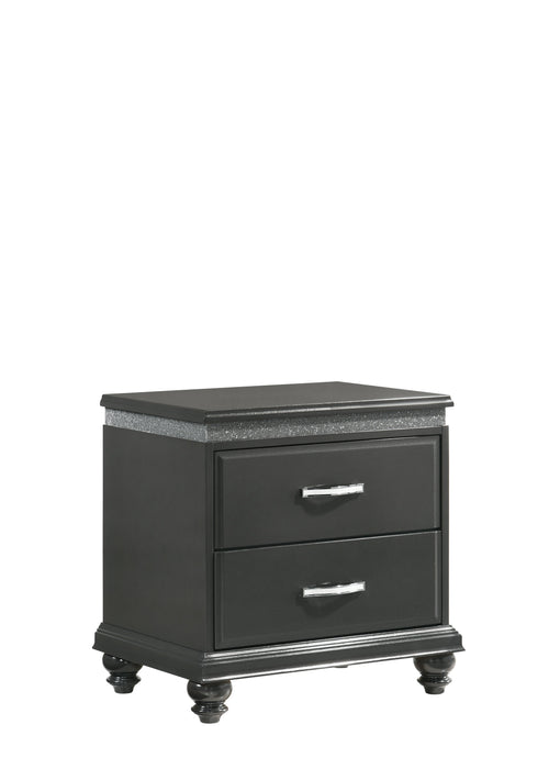 Frampton Gray LED Platform Bedroom Set - Gate Furniture
