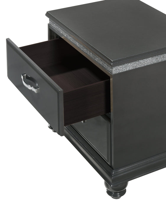 Frampton Gray LED Platform Bedroom Set - Gate Furniture