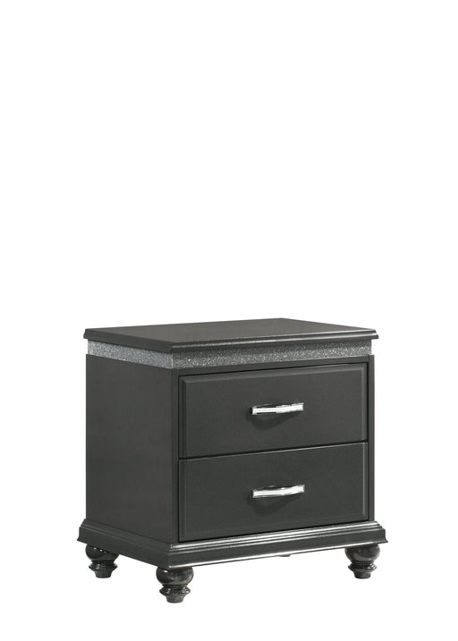 Frampton Gray Nightstand - B4790-2 - Gate Furniture