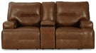 Francesca Power Reclining Loveseat with Console - U2570518 - In Stock Furniture