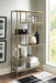 Frankwell Gold Finish Bookcase - A4000286 - Gate Furniture