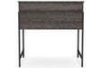 Freedan Grayish Brown 37" Home Office Desk - H286-14 - Gate Furniture