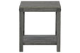 Freedan Grayish Brown End Table - T175-2 - Gate Furniture