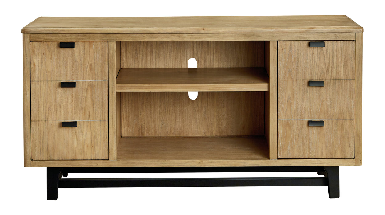 Freslowe Large TV Stand - W761-68 - In Stock Furniture