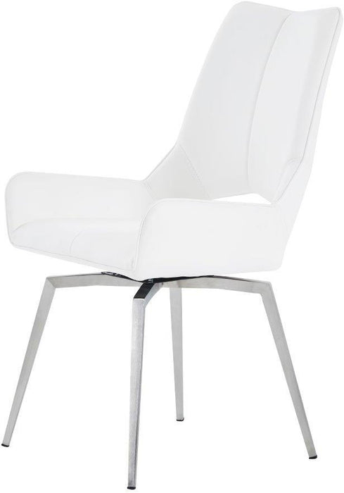 Fritch White Dining Room Set - Gate Furniture