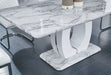 Fritch White Dining Room Set - Gate Furniture