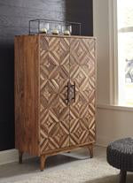 Gabinwell Two-tone Brown Accent Cabinet - A4000267 - Gate Furniture