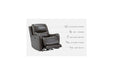 Galahad Smoke Power Recliner - 6610306 - Gate Furniture