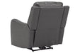 Galahad Smoke Power Recliner - 6610306 - Gate Furniture