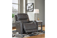 Galahad Smoke Power Recliner - 6610306 - Gate Furniture