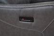 Galahad Smoke Power Recliner - 6610306 - Gate Furniture