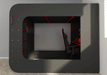 Gamer Bed Red & Black - i38209 - Gate Furniture