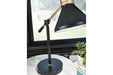 Garville Black/Gold Finish Desk Lamp - L734342 - Gate Furniture