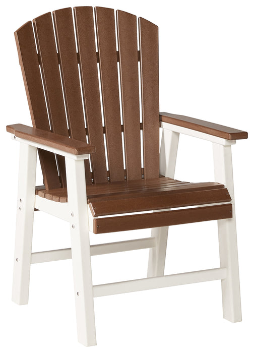 Genesis Bay Outdoor Dining Arm Chair (Set of 2) - P212-601A - In Stock Furniture
