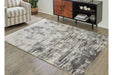Gerdie Cream/Gray Large Rug - R404991 - Gate Furniture