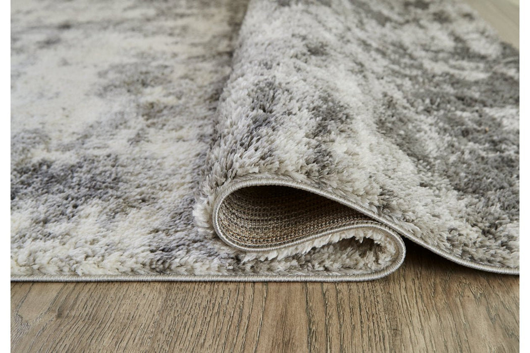 Gerdie Cream/Gray Large Rug - R404991 - Gate Furniture