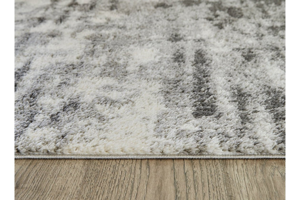 Gerdie Cream/Gray Medium Rug - R404992 - Gate Furniture