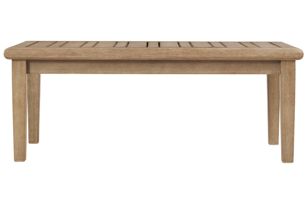 Gerianne Grayish Brown Coffee Table - P805-701 - Gate Furniture