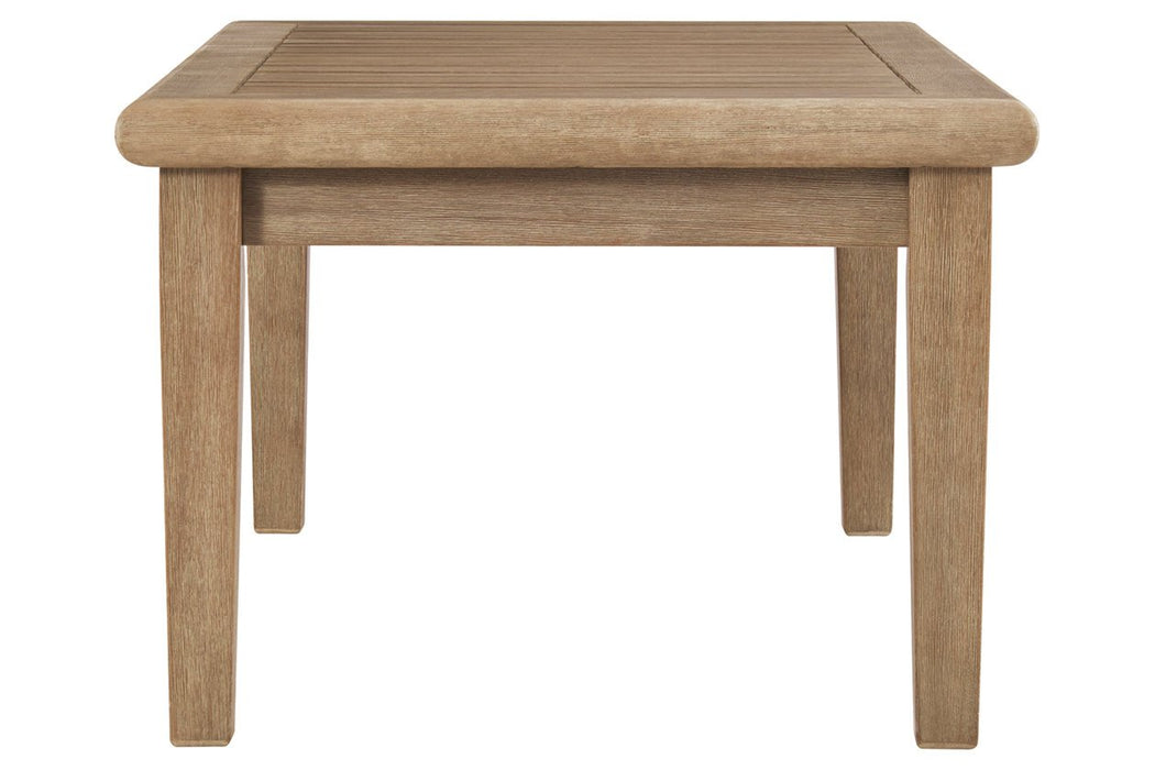 Gerianne Grayish Brown Coffee Table - P805-701 - Gate Furniture