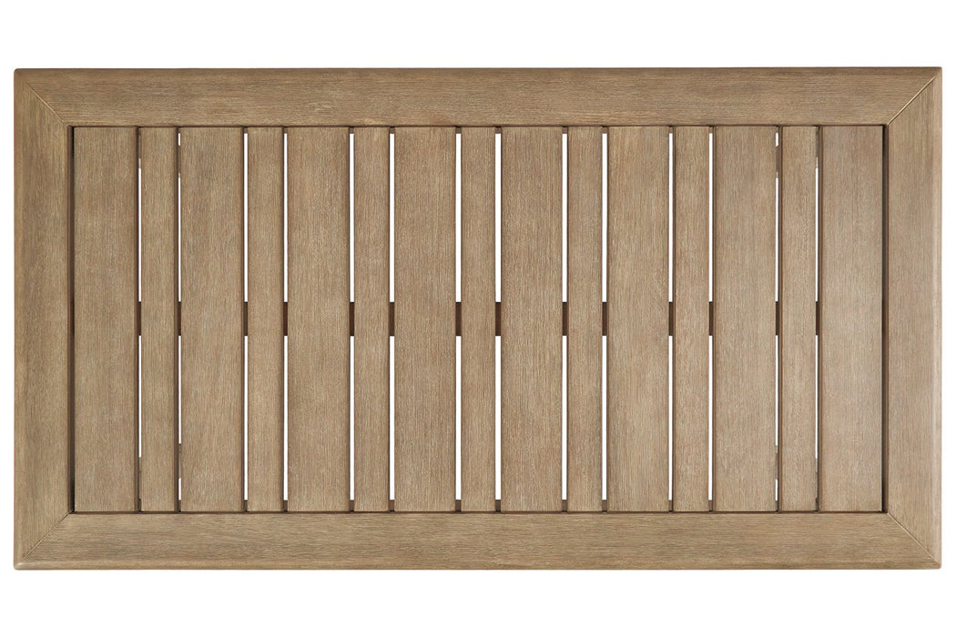 Gerianne Grayish Brown Coffee Table - P805-701 - Gate Furniture
