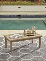 Gerianne Grayish Brown Coffee Table - P805-701 - Gate Furniture