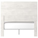 Gerridan White-Gray Full Panel Bed - Gate Furniture