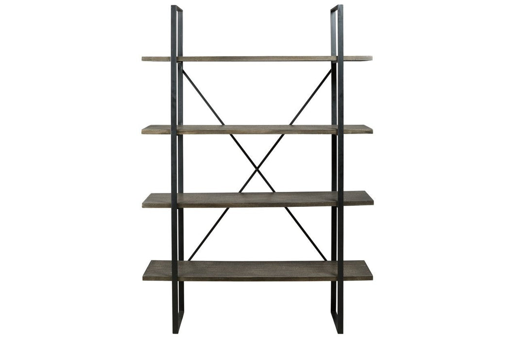 Gilesgrove Black/Gray Bookcase - A4000017 - Gate Furniture