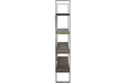 Gilesgrove Black/Gray Bookcase - A4000017 - Gate Furniture
