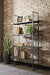 Gilesgrove Black/Gray Bookcase - A4000017 - Gate Furniture