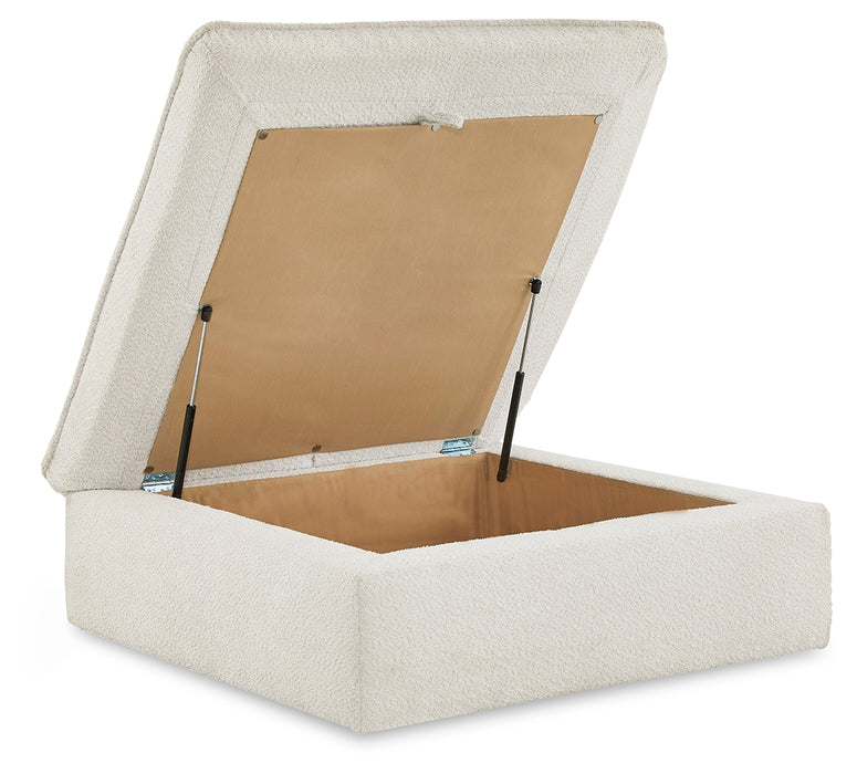 Gimma Ottoman With Storage - 1600511 - In Stock Furniture