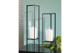 Ginette Black Candle Holder (Set of 2) - A2000463 - Gate Furniture