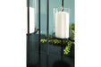 Ginette Black Candle Holder (Set of 2) - A2000463 - Gate Furniture
