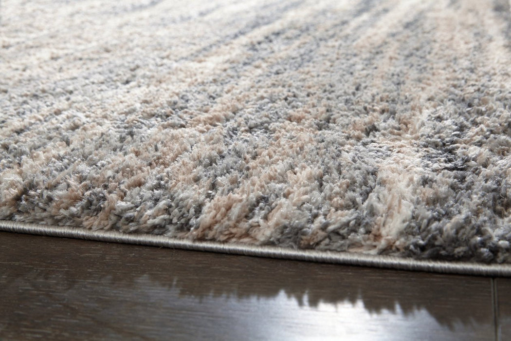 Gizela Ivory/Beige/Gray Large Rug - R404861 - Gate Furniture