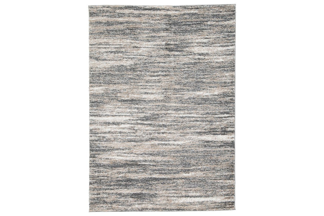 Gizela Ivory/Beige/Gray Medium Rug - R404862 - Gate Furniture
