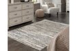 Gizela Ivory/Beige/Gray Medium Rug - R404862 - Gate Furniture