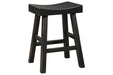 Glosco Black Counter Height Bar Stool (Set of 2) - D548-524 - Gate Furniture