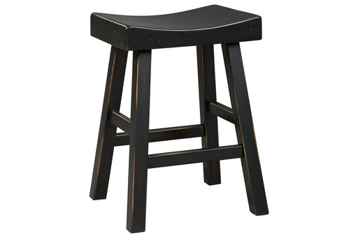 Glosco Black Counter Height Bar Stool (Set of 2) - D548-524 - Gate Furniture