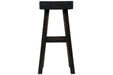 Glosco Black Pub Height Bar Stool (Set of 2) - D548-530 - Gate Furniture