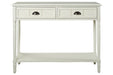 Goverton White Sofa/Console Table - A4000178 - Gate Furniture