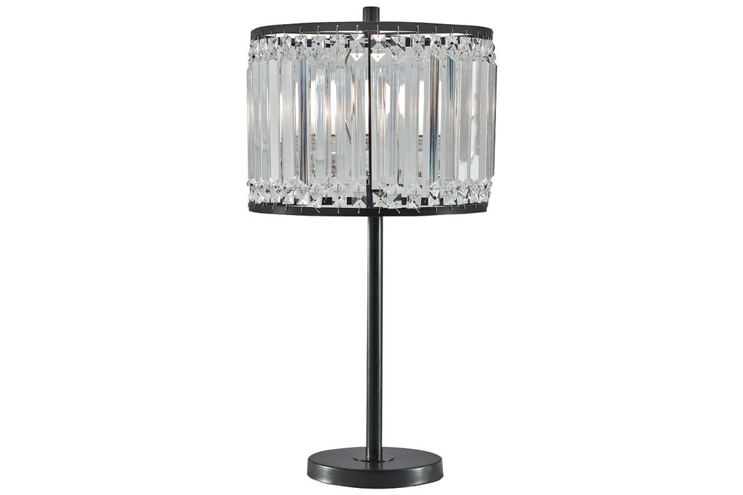 Gracella Black Table Lamp - L428164 - Gate Furniture