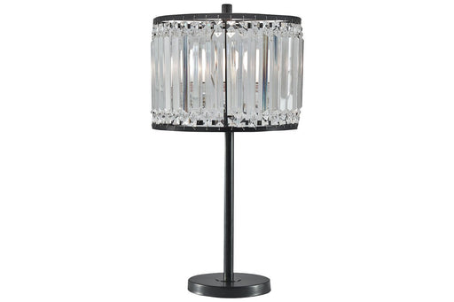 Gracella Black Table Lamp - L428164 - Gate Furniture