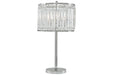 Gracella Chrome Finish Table Lamp - L428154 - Gate Furniture