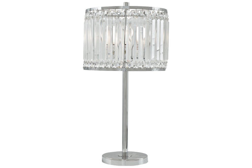 Gracella Chrome Finish Table Lamp - L428154 - Gate Furniture