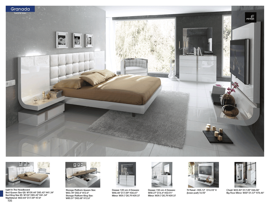 Granada Bedroom Set - Gate Furniture