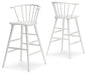 Grannen Bar Height Stool (Set of 2) - D407-130 - In Stock Furniture