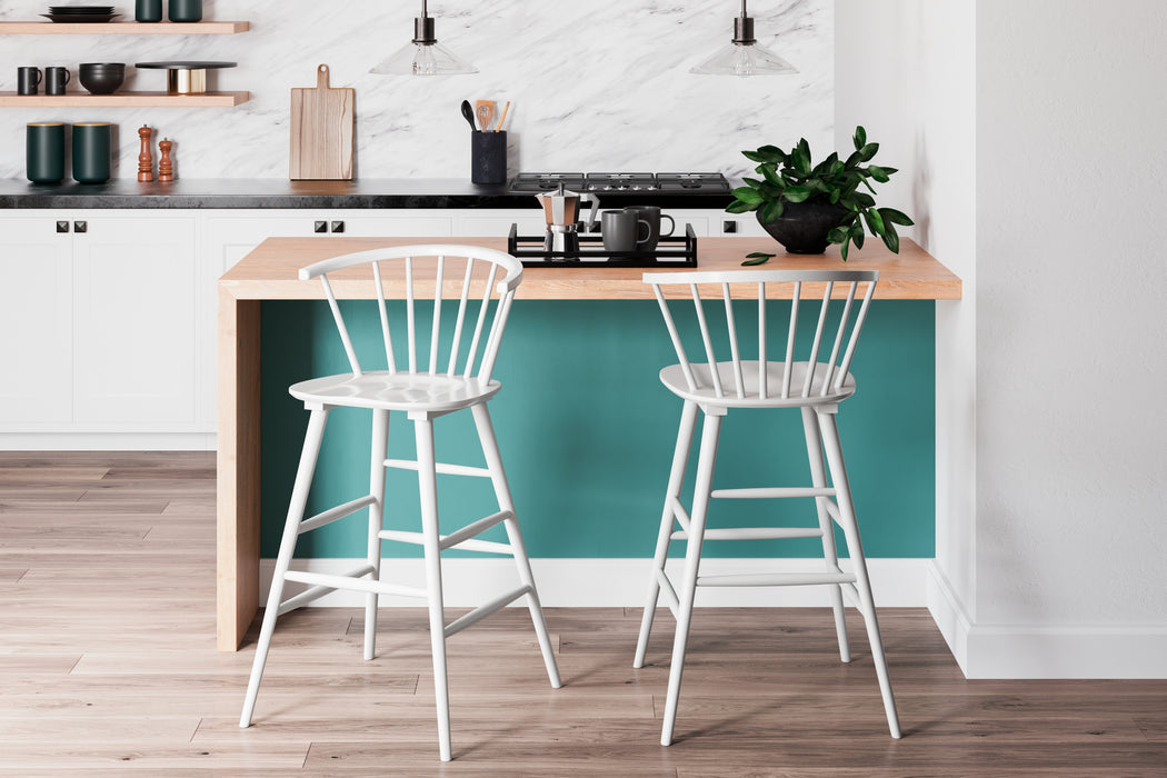 Grannen Bar Height Stool (Set of 2) - D407-130 - In Stock Furniture