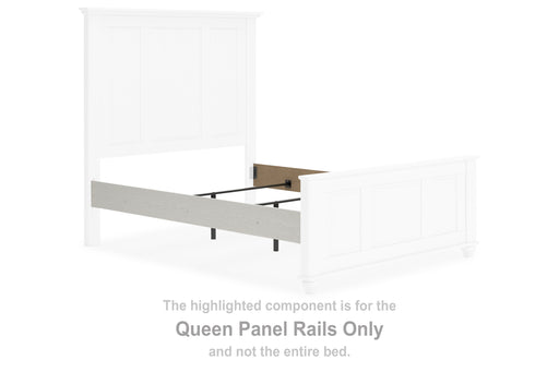 Grantoni Queen Panel Rails - B3290-96 - In Stock Furniture
