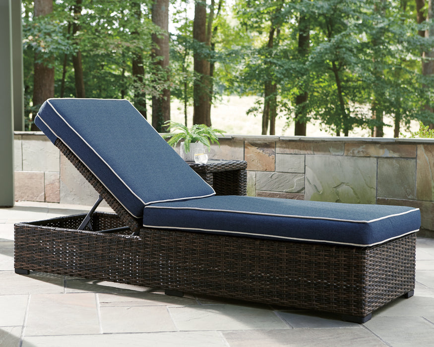 Grasson Lane Chaise Lounge with Cushion - P783-815 - In Stock Furniture